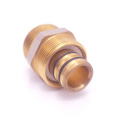 Brass compression hex fitting